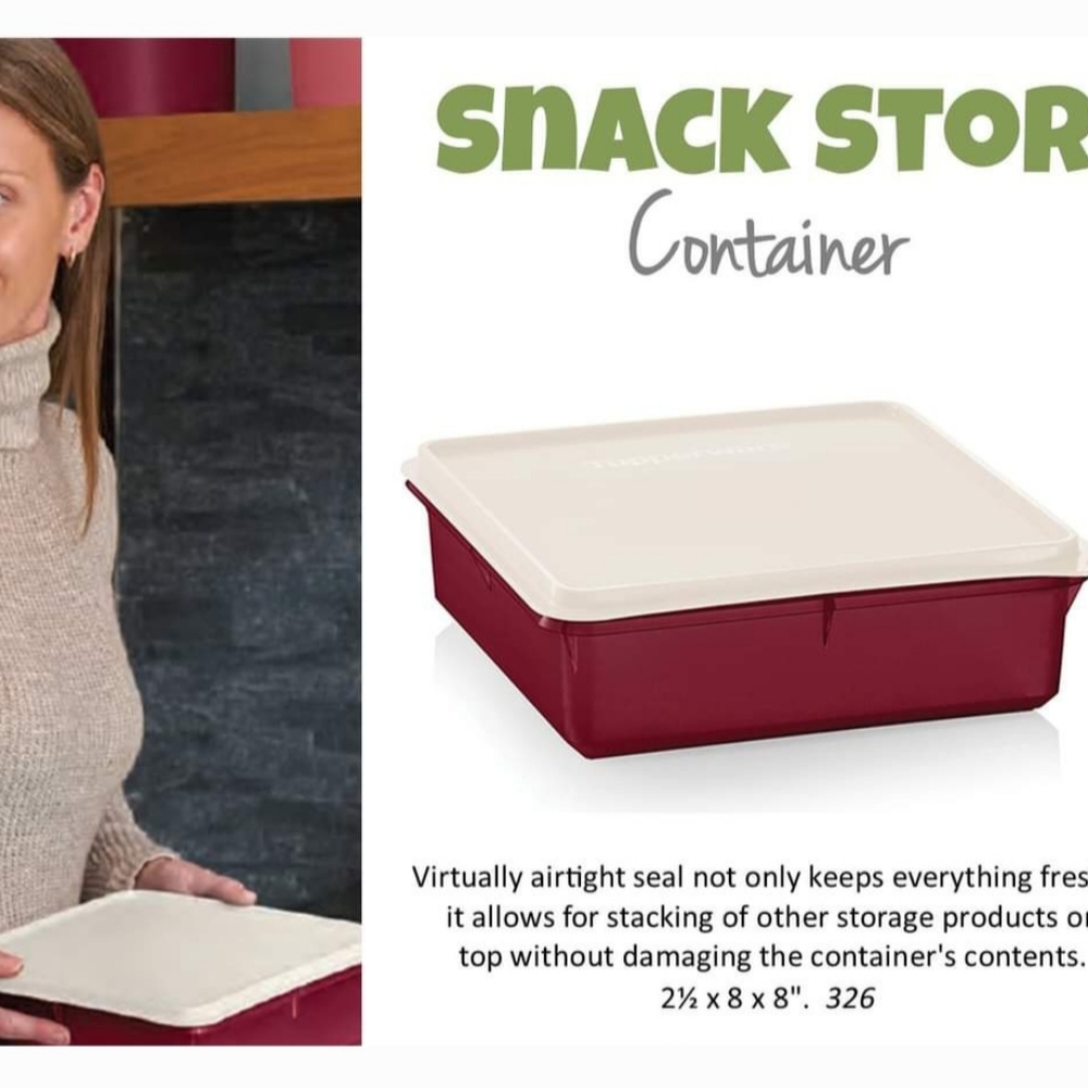Tupperware snac n  stor